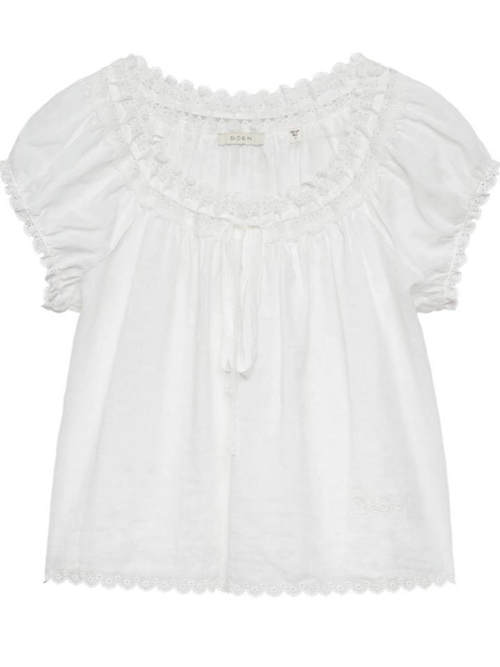 DOEN Marinette Top in Salt - Picture 3 of 7